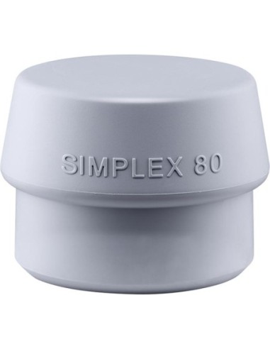 Mart superf blnda SIMPLEXTPE-mid 80mm sin abrasióndureza media HALDER