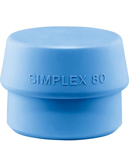 Mart superf blnda SIMPLEXTPE-soft 80mm sin abrasión, suave HALDER