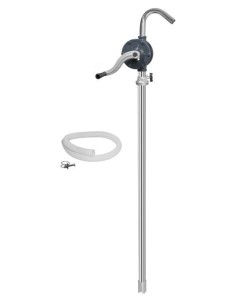 BOMBA ROTATORIA DE ALUMINIO, BIDONES 25, 50 Y 205 L