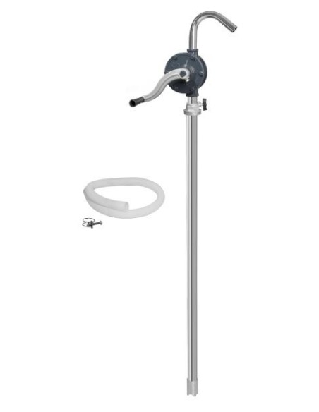 BOMBA ROTATORIA DE ALUMINIO, BIDONES 25, 50 Y 205 L
