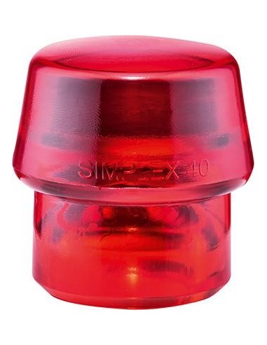 Martillo de superficie blanda SIMPLEX plástico 40mm HALDER