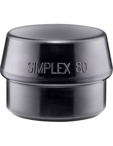 Martillo de superficie blanda SIMPLEX goma 80mm HALDER