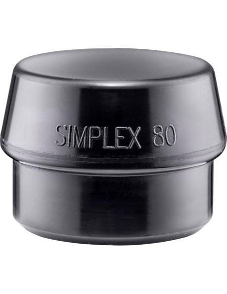 Martillo de superficie blanda SIMPLEX goma 80mm HALDER