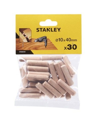 30 espigas para ensamblar ø 10x40 mm.