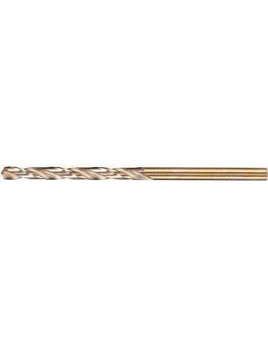 Broca espiral DIN338 HSSEvástago cilíndrico GoldOxid 2mm