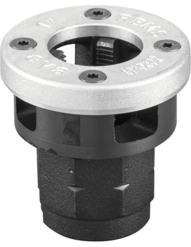 Cabezal de corte de cambio rápido R 1 Rems rosca de tubo R cón. dchaISO 7-1, EN 10226 Rems