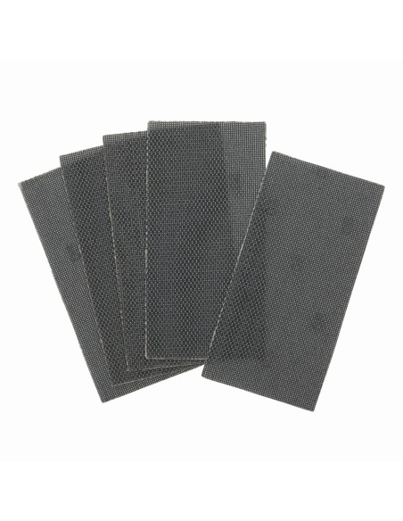 DTM8659-QZ - Lija de malla 1/2 de hoja 115x228mm, grano 40, para usar con todo tipo de lijadora orbital