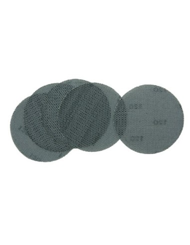 DTM8671-QZ - Disco de lija de malla 125mm, grano 40, para usar con todo tipo de lijadora rotorbital