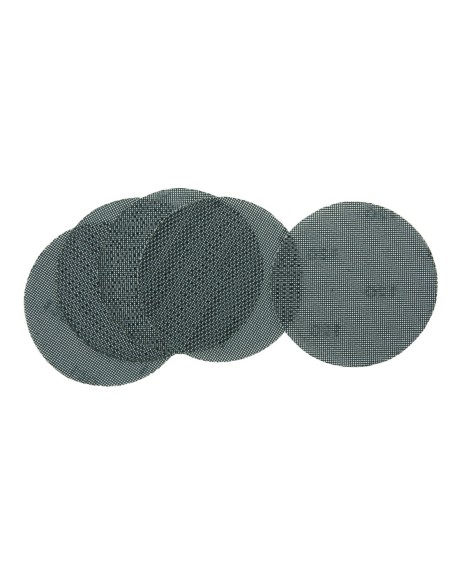 DTM8671-QZ - Disco de lija de malla 125mm, grano 40, para usar con todo tipo de lijadora rotorbital