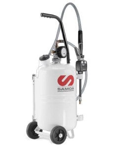 DISPENSADOR MÓVIL PARA SUMINISTRO DE ACEITE CON CONTADOR, 25 L PRESURIZABLE