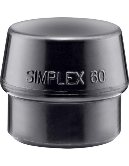 Martillo de superficie blanda SIMPLEX goma 60mm HALDER