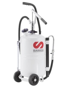 DISPENSADOR MÓVIL MANUAL PARA SUMINISTRO DE ACEITE CON DEPÓSITO AUTOPORTANTE, 25 L