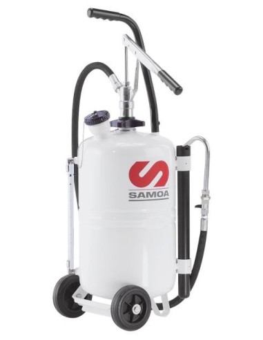 DISPENSADOR MÓVIL MANUAL PARA SUMINISTRO DE ACEITE CON DEPÓSITO AUTOPORTANTE, 25 L