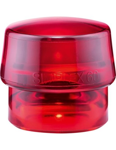 Martillo de superficie blanda SIMPLEX plástico 60mm HALDER
