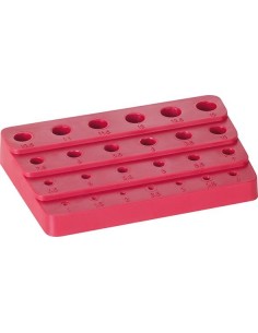 Soporte de plástico vacíocon aumento de 0,1 de 1-5mm FORTIS