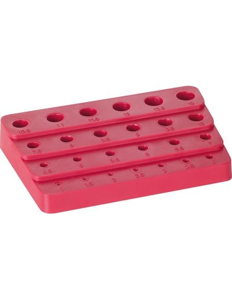 Soporte de plástico vacíocon aumento de 0,1 de 1-5mm FORTIS