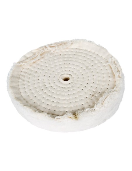 Disco de pulido lino blanco 150x25x16mm  | DSM150PSF Holzmann