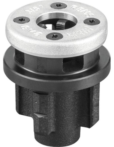Cabezal de corte de cambio rápido R 3/8 Rems rosca de tubo R cón. dchaISO 7-1, EN 10226 Rems