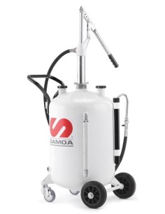 DISPENSADOR MÓVIL MANUAL PARA SUMINISTRO DE ACEITE CON DEPÓSITO AUTOPORTANTE, 70 L