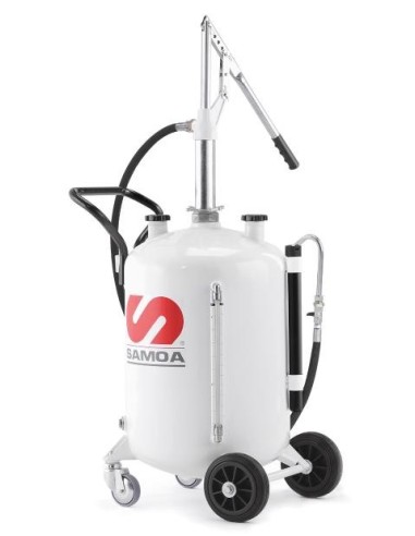 DISPENSADOR MÓVIL MANUAL PARA SUMINISTRO DE ACEITE CON DEPÓSITO AUTOPORTANTE, 70 L