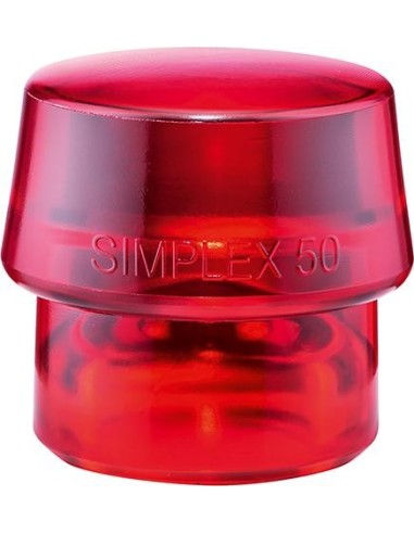 Martillo de superficie blanda SIMPLEX plástico 50mm HALDER