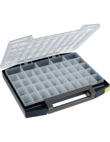 Maletín de surtido policarbonato boxxser 55 5x10-45 azul raaco