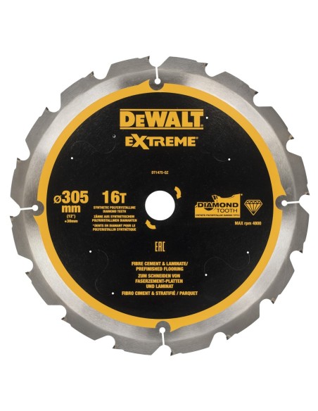 DT1475-QZ - Hojas para sierra circular Multi-Material 305mm 16T