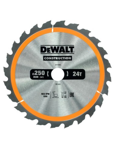 DT1956-QZ - Hoja para construcción 250x30mm 24D