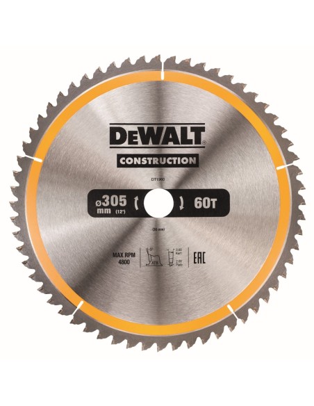 DT1960-QZ - Hoja para construcción 305x30mm 60D