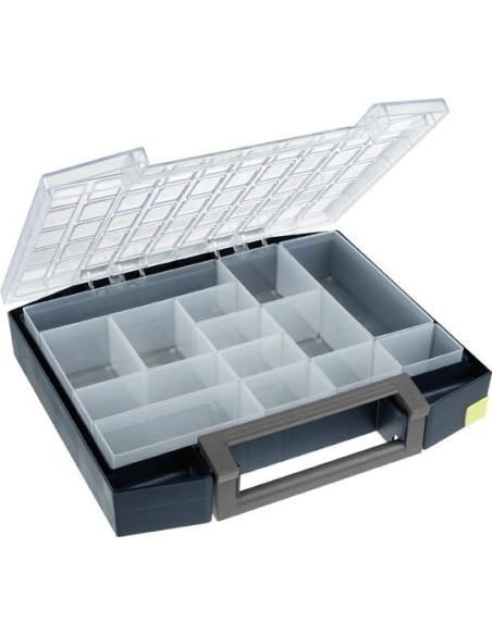 Maletín de surtido policarbonato boxxser 80 5x10-14 azul raaco