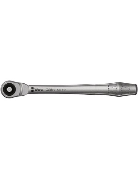 Carraca cuadradillo pasante ZYKLOP metal push3/8 Wera