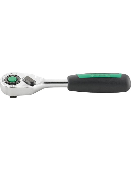 Carraca reversible palanca QR 1/4 22 dientes 117mm STAHLWILLE