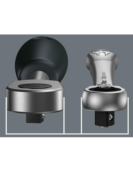 Carraca revers. palanca ZYKLOP metal switch 1/4 Wera