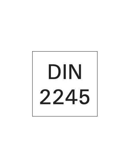 Calibre tampón DIN2245 H738mm