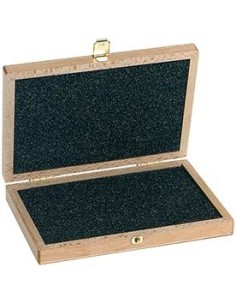 Caja de madera para pie de rey 250mm c/ puntas