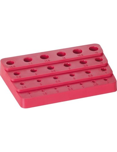 Soporte de plástico vacíocon aumento de 0,1 de 5,1-10mm FORTIS