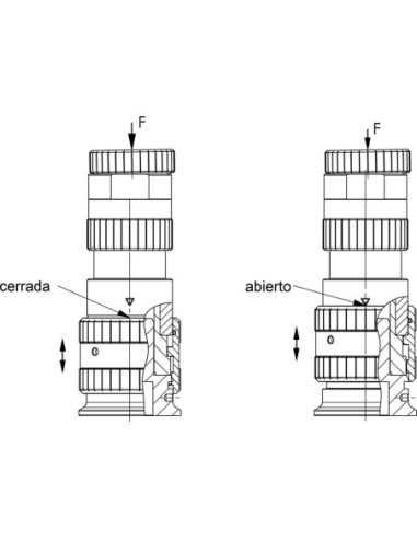 Elementos de apoyo 6425A-230mm AMF