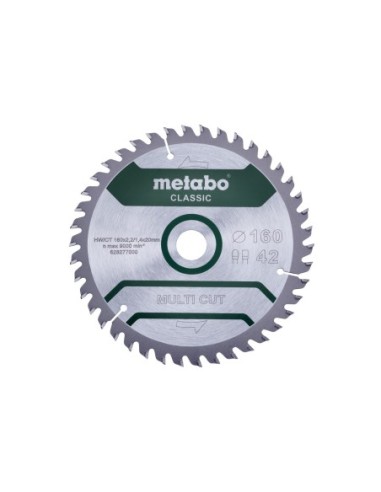 Hoja de sierra multi cut - classic, 160x20 Z42 DP/DT 5° (628277000)