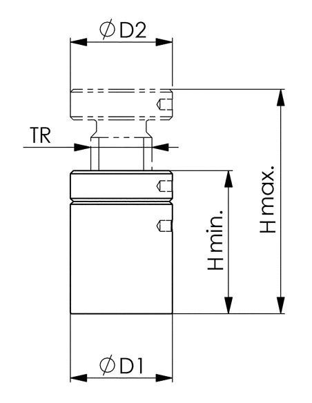 Tornillo de banco Ta. 210140-210 mm AMF
