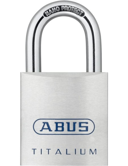 Candado aluminio 80TI/50 con 2 llaves ABUS