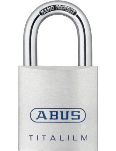 Candado aluminio 80TI/40 con 2 llaves ABUS