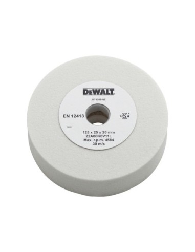 DT3385-QZ - 125 x 20 x 20mm disco desbaste de óxido de aluminio