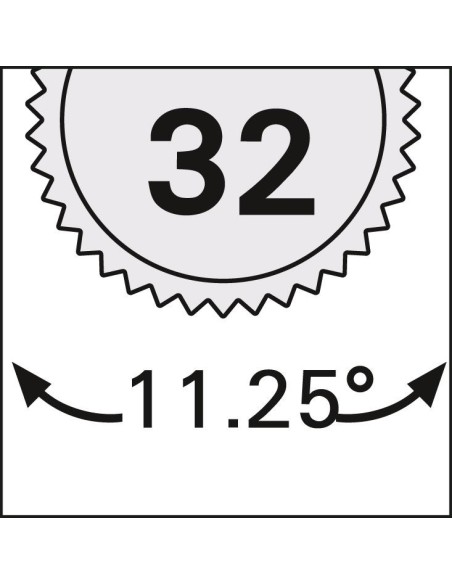 Carraca reversible palanca 1/2 916SP 275mm HAZET