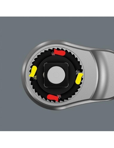 Carraca cuadradillo pasante ZYKLOP metal push1/4 Wera