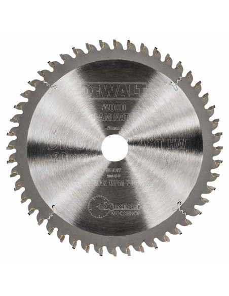 DT4087-QZ - Hoja para sierra circular portátil 165x20mm 48D