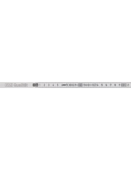 Cinta métrica con carcasade acero, blanca 20mx13mminicio de medición A Flextop BMI