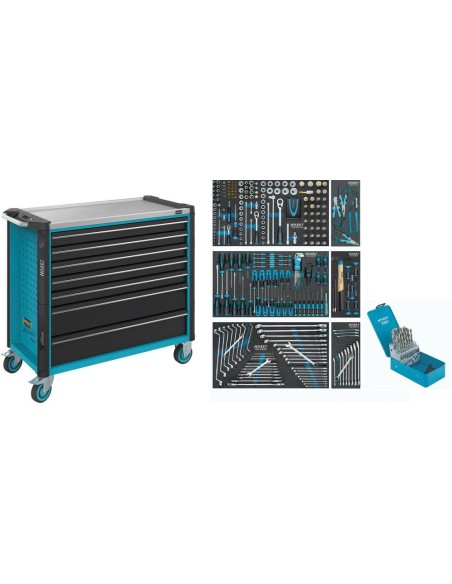 Carro de taller 179NXXL-7/340 340 pzas HAZET