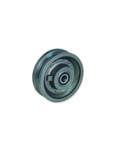 HRV - Monobloque de Hierro Fundido color gris para Riel angular perfil en V | 18-51 150 HRVB6