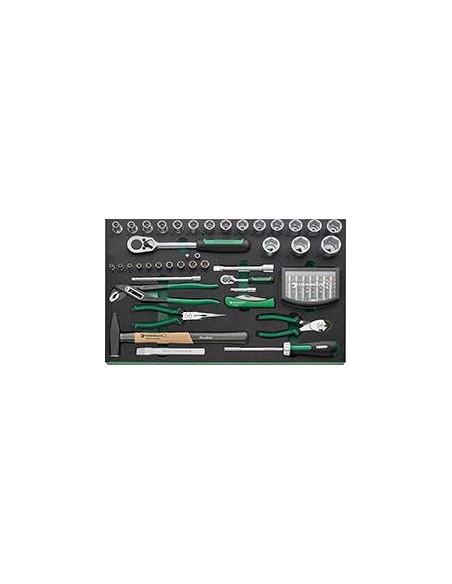 Carro de taller equipado 93/130 130 pzas. Stahlwille