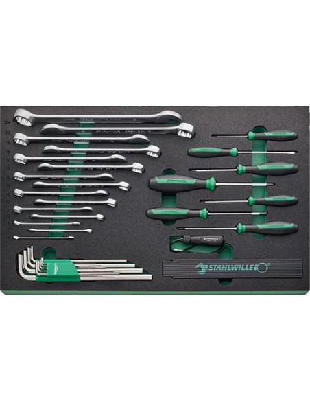 Carro de taller equipado 93/130 130 pzas. Stahlwille